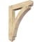 Ekena Millwork Thorton Arts & Crafts Rough Sawn Bracket, Douglas Fir, 6"W x 38"D x 46"H BKT06X38X46THR03RDF - alternate 1